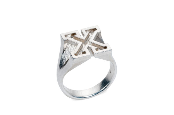 Zilver ring X
